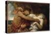 Orpheus and Eurydice-George Frederick Watts-Stretched Canvas