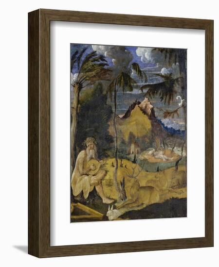 Orpheus and the Animals, 1519-Hans Leu-Framed Giclee Print