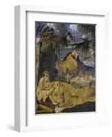 Orpheus and the Animals, 1519-Hans Leu-Framed Giclee Print