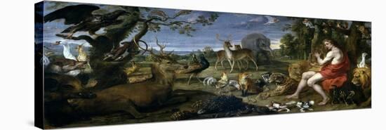 Orpheus and the Animals, Middle 17th century-Frans Snyders-Stretched Canvas