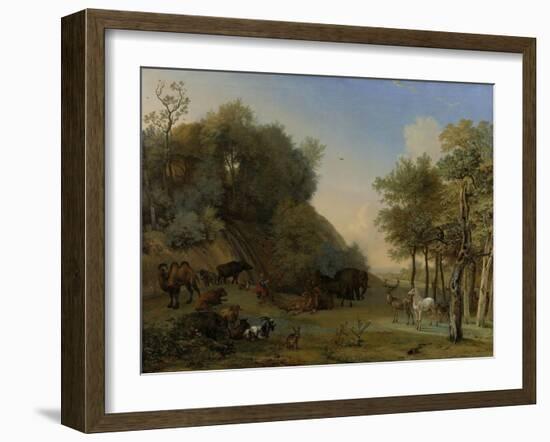 Orpheus and the Animals-Paulus Potter-Framed Art Print