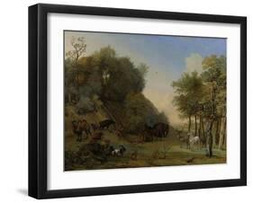 Orpheus and the Animals-Paulus Potter-Framed Art Print