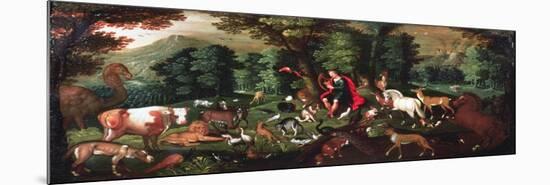 Orpheus and the Animals-Jacob Bouttats-Mounted Giclee Print