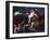 Orpheus Beaten by Bacchantes-Massimo Stanzione-Framed Giclee Print