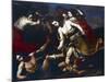 Orpheus Beaten by Bacchantes-Massimo Stanzione-Mounted Giclee Print