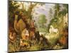 Orpheus Charming the Animals, C.1618-Roelandt Jacobsz. Savery-Mounted Giclee Print