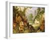 Orpheus Charming the Animals, C.1618-Roelandt Jacobsz. Savery-Framed Giclee Print