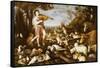 Orpheus Charming the Animals-Leandro Da Ponte Bassano-Framed Stretched Canvas