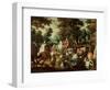 Orpheus Charming the Animals-Jacob Bouttats-Framed Premium Giclee Print