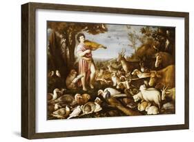 Orpheus Charming the Animals-Leandro Da Ponte Bassano-Framed Giclee Print