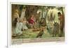 Orpheus Charms the Wild Animals-null-Framed Giclee Print