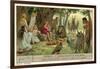 Orpheus Charms the Wild Animals-null-Framed Giclee Print