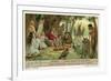 Orpheus Charms the Wild Animals-null-Framed Giclee Print