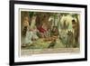 Orpheus Charms the Wild Animals-null-Framed Giclee Print