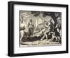 Orpheus Enchants the Animals and Trees with His Music-Briout-Framed Art Print
