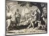 Orpheus Enchants the Animals and Trees with His Music-Briout-Mounted Art Print