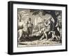 Orpheus Enchants the Animals and Trees with His Music-Briout-Framed Art Print