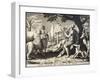 Orpheus Enchants the Animals and Trees with His Music-Briout-Framed Art Print