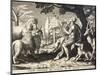 Orpheus Enchants the Animals and Trees with His Music-Briout-Mounted Art Print