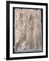 Orpheus, Eurydice and Hermes-null-Framed Giclee Print