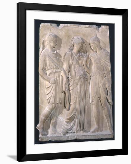 Orpheus, Eurydice and Hermes-null-Framed Giclee Print