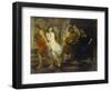 Orpheus Fuehrt Eurydike Aus Dem Hades, 1636/38-Peter Paul Rubens-Framed Giclee Print