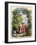 Orpheus Leading Eurydice Out of Hell for the Opera 'Orpheus and Eurydice' by Christoph Von Gluck (1-Charles Monnet-Framed Giclee Print