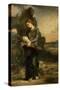 Orpheus. Oil on canvas (1865) 154 x 99.5 cm R.F. 104.-Gustave Moreau-Stretched Canvas