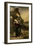 Orpheus. Oil on canvas (1865) 154 x 99.5 cm R.F. 104.-Gustave Moreau-Framed Giclee Print