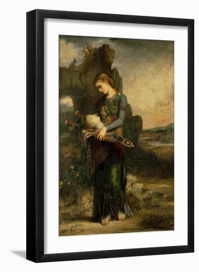 Orpheus. Oil on canvas (1865) 154 x 99.5 cm R.F. 104.-Gustave Moreau-Framed Giclee Print