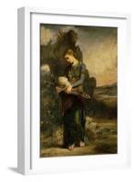 Orpheus. Oil on canvas (1865) 154 x 99.5 cm R.F. 104.-Gustave Moreau-Framed Giclee Print