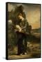 Orpheus. Oil on canvas (1865) 154 x 99.5 cm R.F. 104.-Gustave Moreau-Framed Stretched Canvas