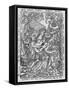 Orpheus Playing Music-null-Framed Stretched Canvas