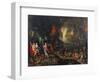 Orpheus Playing to Pluto and Persephone in the Underworld-Jan Brueghel the Elder-Framed Giclee Print