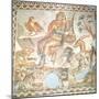 Orpheus Playing to the Animals, Roman Mosaic-null-Mounted Giclee Print