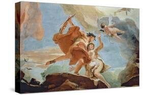 Orpheus Rescuing Eurydice from the Underworld (Detail of the Ceiling) (See also 64555)-Giovanni Battista Tiepolo-Stretched Canvas