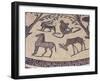 Orpheus Surrounded by Animals, Detail of Monkey, Horse, Antilope and Gryphon-null-Framed Giclee Print