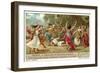 Orpheus Torn to Pieces by the Bacchantes-null-Framed Giclee Print