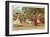 Orpheus Torn to Pieces by the Bacchantes-null-Framed Giclee Print