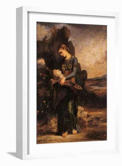 Orpheus-Gustave Moreau-Framed Giclee Print