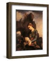 Orpheus-Gustave Moreau-Framed Art Print