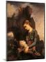 Orpheus-Gustave Moreau-Mounted Art Print