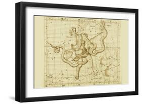 Orphiucus and Serpens-Sir John Flamsteed-Framed Art Print