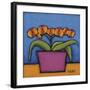 Orquidia Laranja-H Alves-Framed Giclee Print