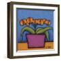 Orquidia Laranja-H Alves-Framed Giclee Print