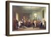 "Orr Laird's Coort Day", 1888-George Ogilvy Reid-Framed Giclee Print