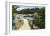 Orr's Island, Maine - View of Orr's Island Bridge-Lantern Press-Framed Art Print