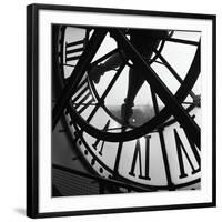 Orsay Clock-Tom Artin-Framed Giclee Print