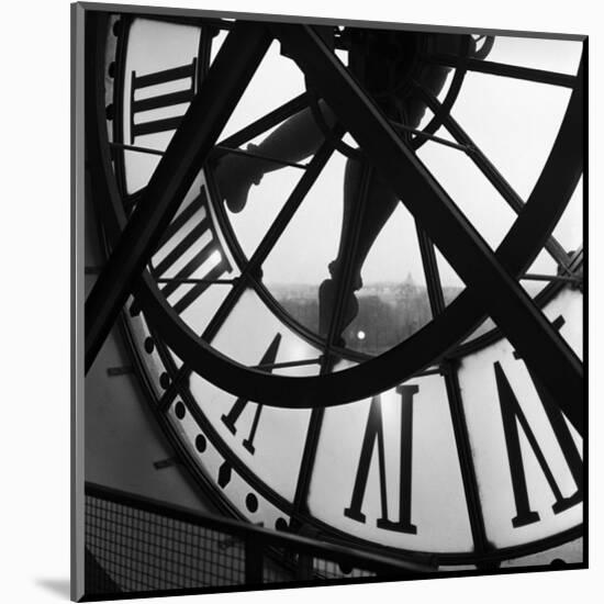 Orsay Clock-Tom Artin-Mounted Art Print