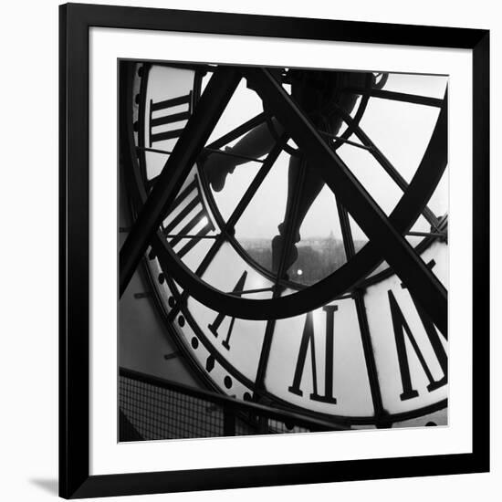 Orsay Clock-Tom Artin-Framed Art Print